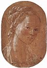 Fra Filippo Lippi Head of a Woman painting